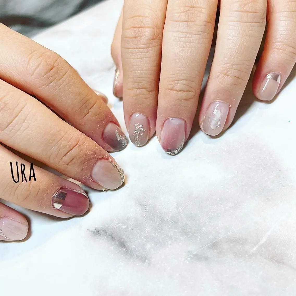 ネイル ハンドネイル UrakoNail 《nail》のネイルデザイン