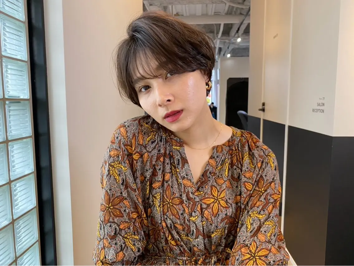 ショート ショートヘア 坂槙 航のヘアスタイル