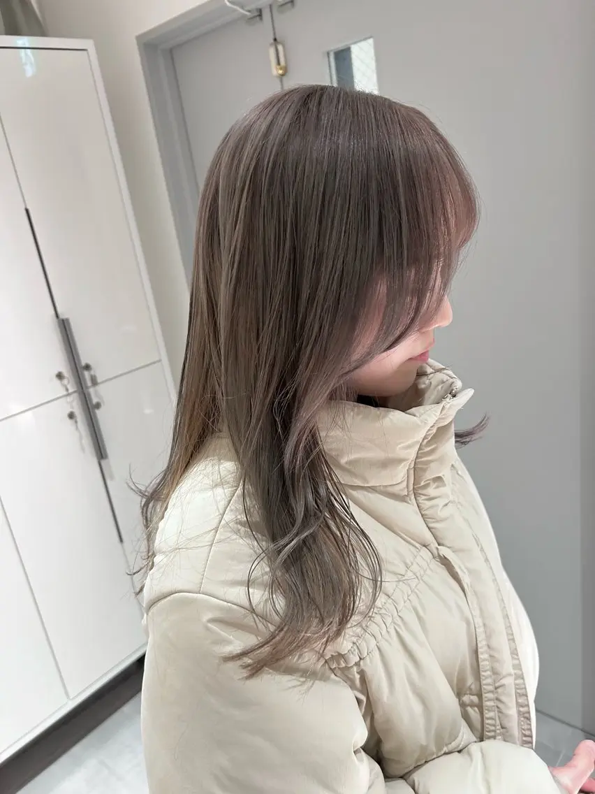 ロング カラー 🪞透け感&韓国ヘア 🪞honokaのヘアスタイル