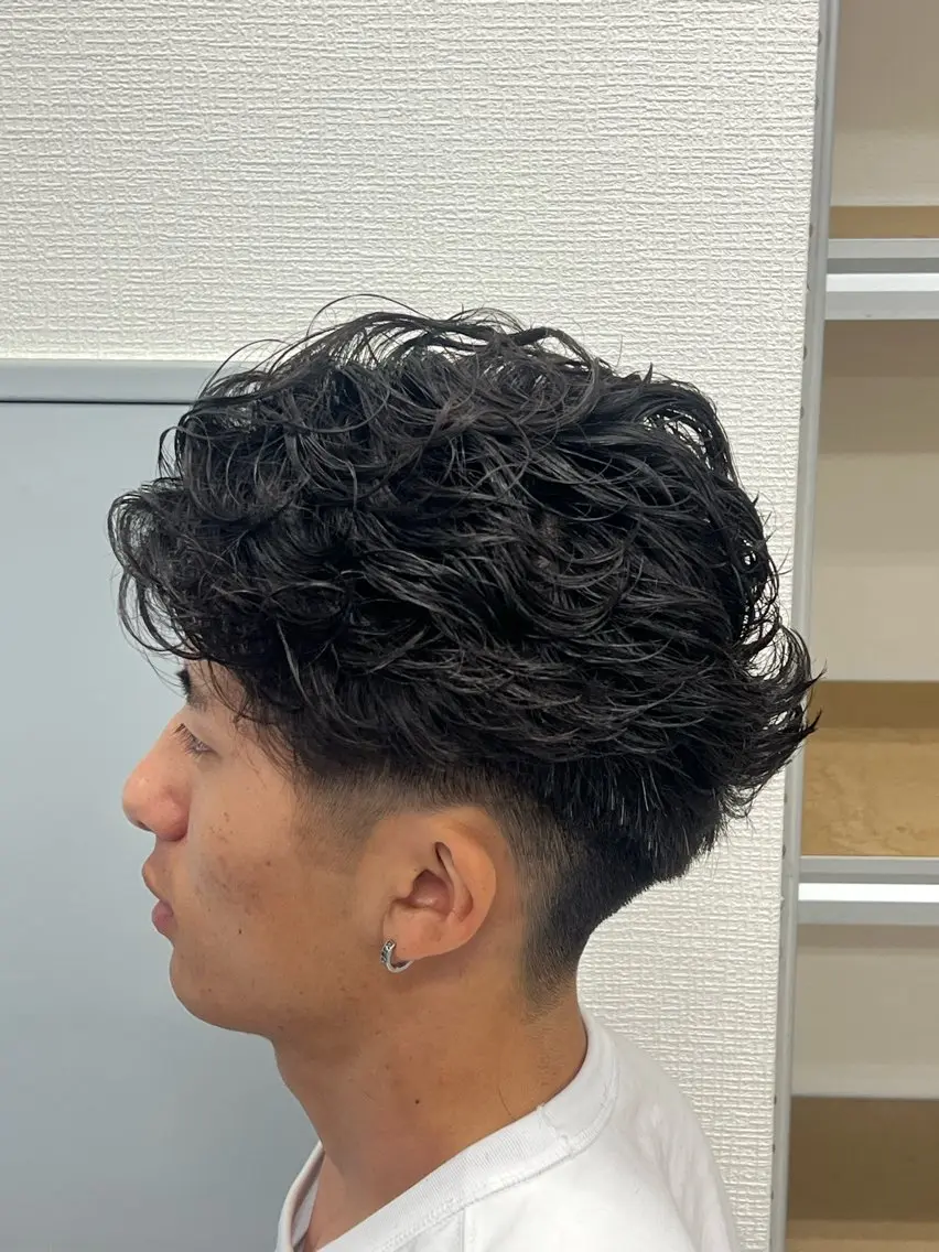 ショート ショートヘア カット パーマ のぶ/ 🔥メンズ特化🔥のヘアスタイル