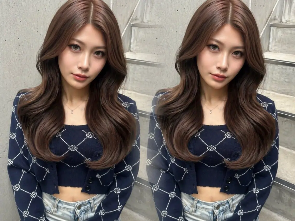 ロング ヘアカラー ☠️まなと☠️/浦和 カラーモデル様募集中のヘアスタイル