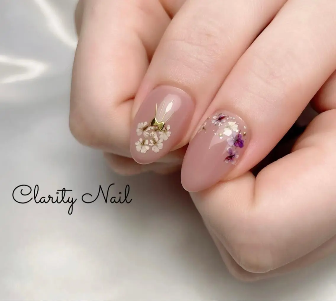 ネイル アートネイル 持ち込み ハンドネイル Clarity Nailのネイルデザイン