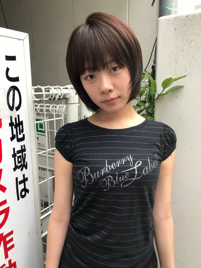 ミディアム カラー カット ヘアカラー トリートメント 赤み消しカラー/ ナチュラル/トモキのヘアスタイル