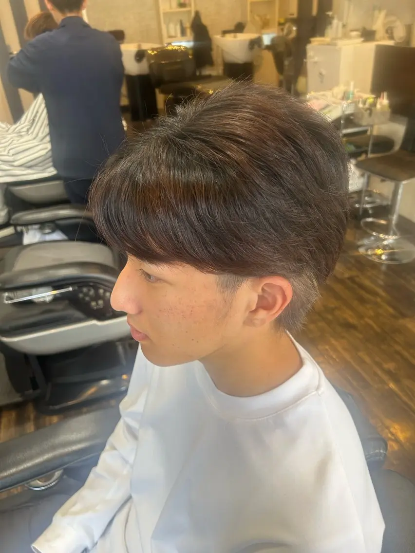 ミディアム カラー メンズ RYOMA (リョーマ)のヘアスタイル