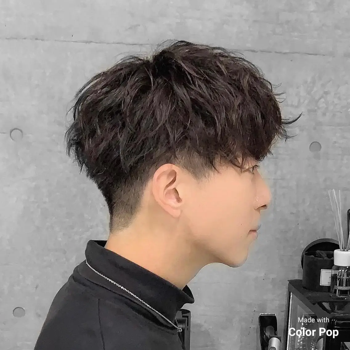 パーマ メンズ カット パーマ トリートメント ヘアセット メンズパーマの達人 KAITOのヘアスタイル