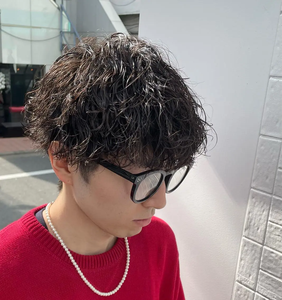 パーマ メンズ 【メンズ特化】 池田大成✂︎のヘアスタイル