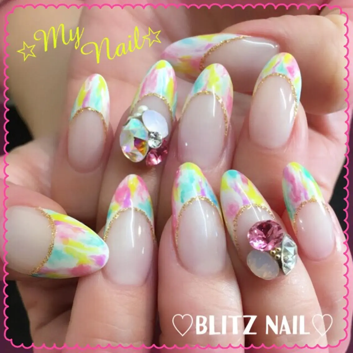 ネイル BLITZ Nail 岩田💅🏻✨のネイルデザイン