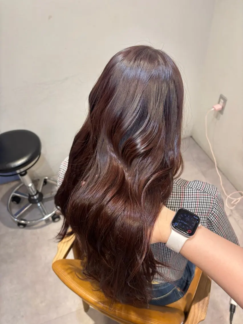 ロング ヘアカラー トリートメント roka ʜᴀʀᴜᴋᴀのヘアスタイル