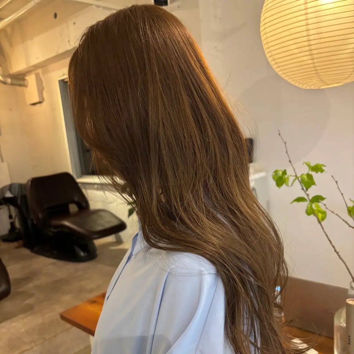 ロング カラー ブリーチ ダブルカラー ブリーチなしカラー 増山美咲 /LINE/横浜のヘアスタイル