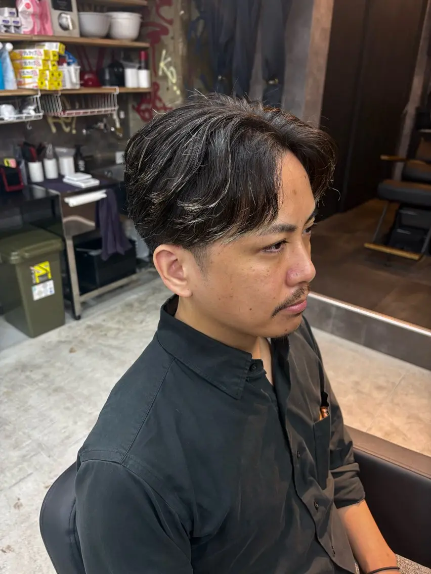 メンズ keany錦糸町 ハセベユウのヘアスタイル