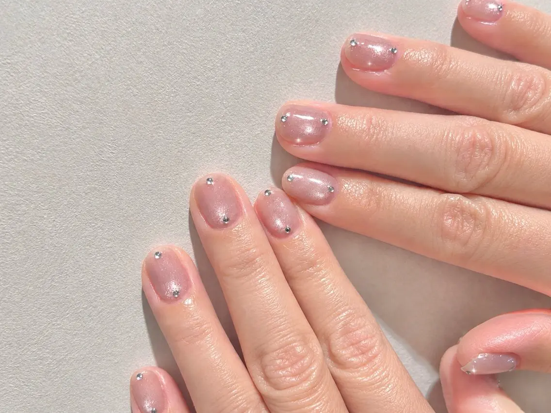 ネイル シンプルネイル chamo YUIのネイルデザイン
