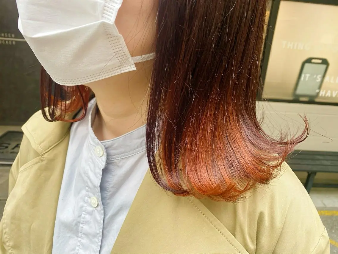 カラー 中富 🍪みなのヘアスタイル