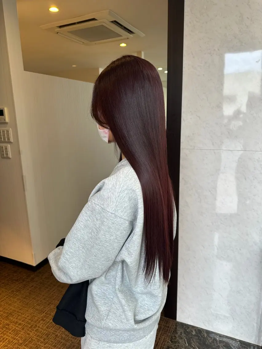 カラー 村田 菜摘のヘアスタイル