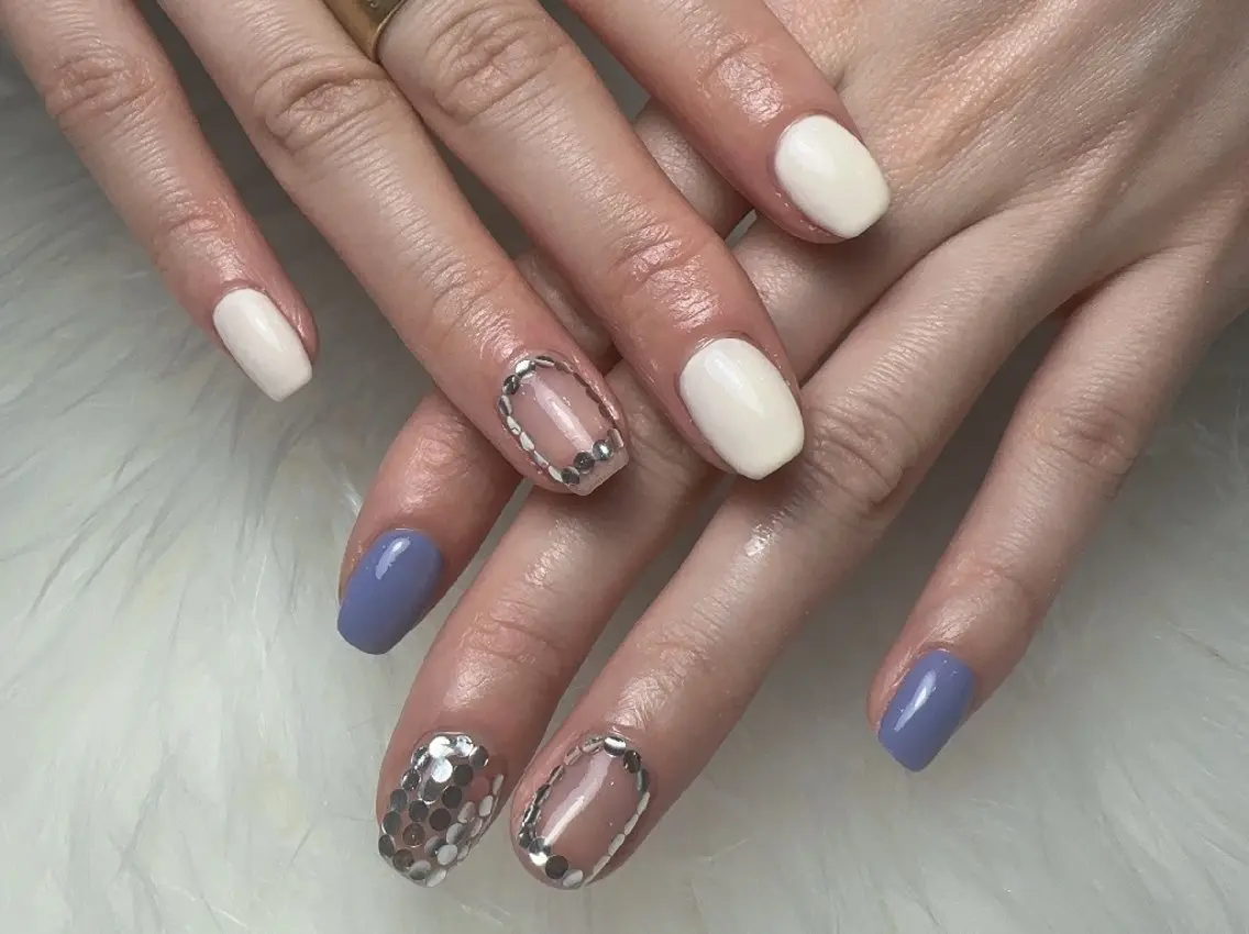 ネイル 持ち込み 春ネイル ハンドネイル UM Nail Salonのネイルデザイン