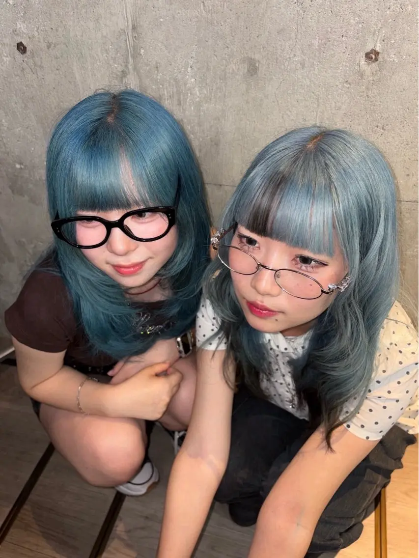 ロング ヘアカラー トリートメント Cocona 🦤 /ブリーチ/ショートのヘアスタイル