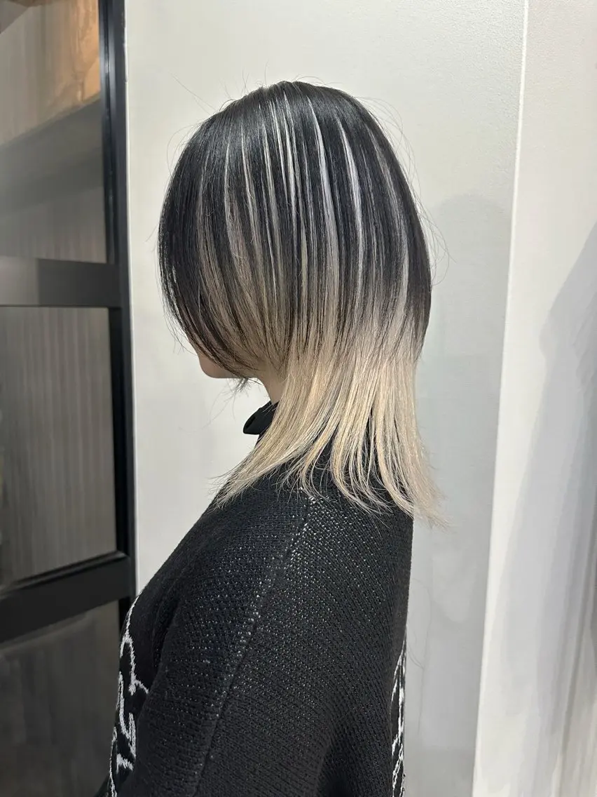 カラー ブリーチカラー yuraraのヘアスタイル
