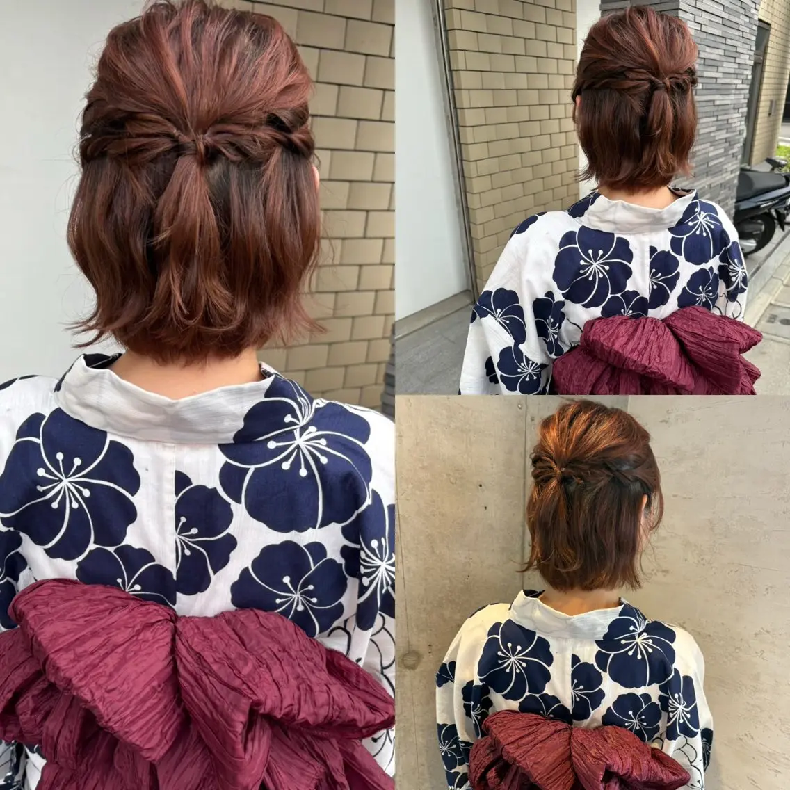 ヘアアレンジ 浴衣 着付け 美髪× ヘアセット✨Araiのヘアスタイル