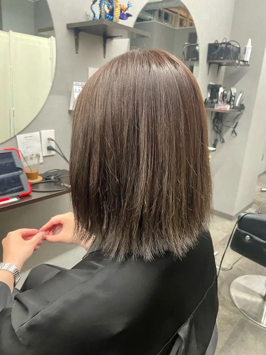 ミディアム カラー ヘアカラー ヘアセット 🌻ミラクル美容師 🌻✨クッポ✨のヘアスタイル