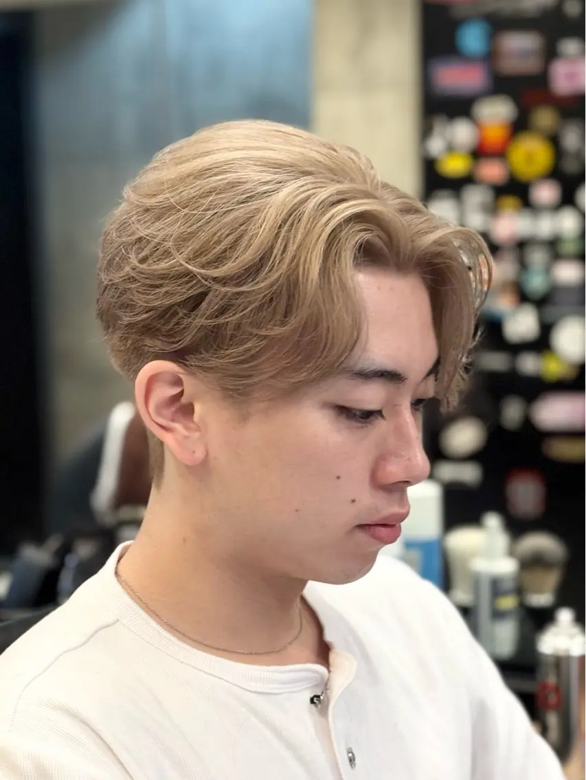 カラー メンズ 渋谷メンズ特化/ ソウタのヘアスタイル