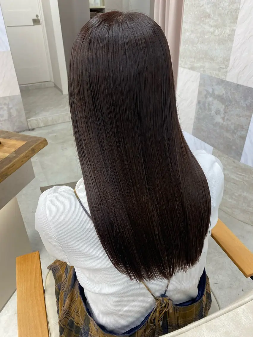 ロング 透明感カラー /ボブ momokaのヘアスタイル