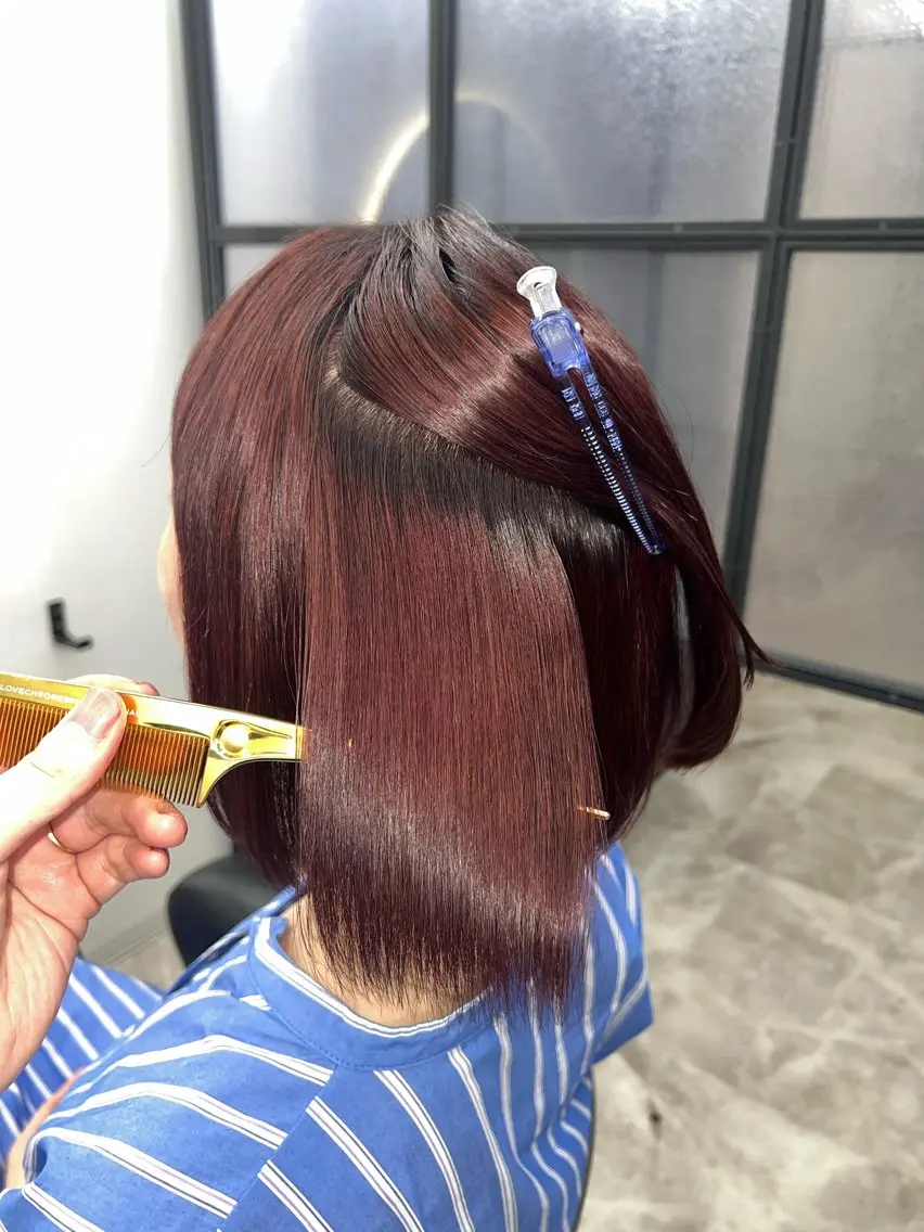 ショート 縮毛矯正 Uno. 本気で ヘアに悩む方へ✨のヘアスタイル
