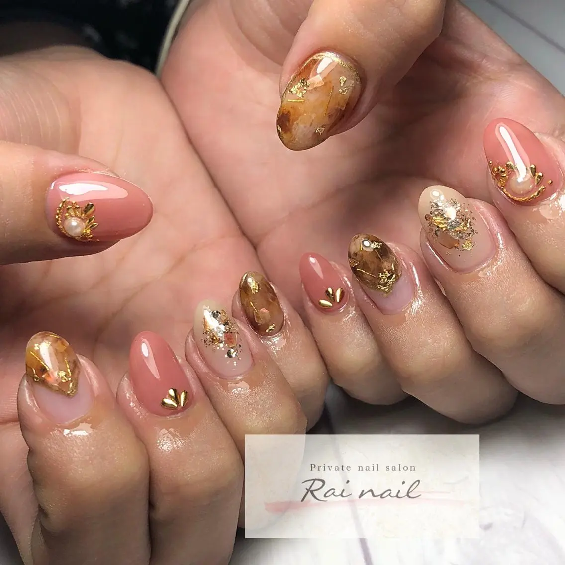 ネイル ハンドネイル Rai nail_ Risaのネイルデザイン
