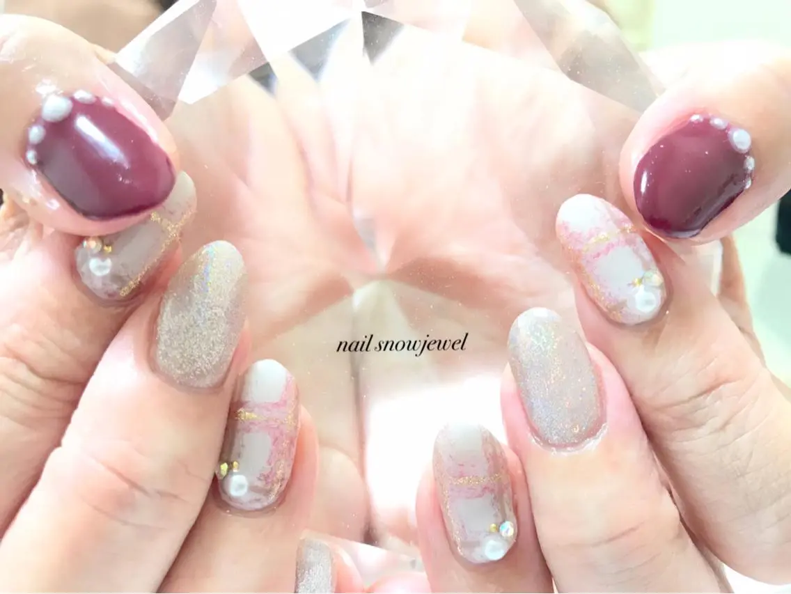 ネイル nail snowjewelのネイルデザイン