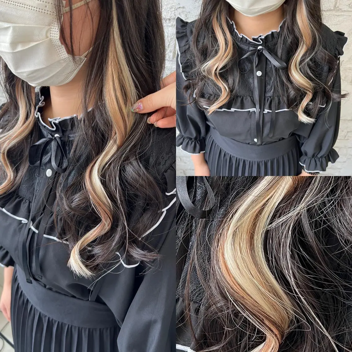 ロング エクステ エクステ＆艶カラー 🎀YURINA🎀のヘアスタイル