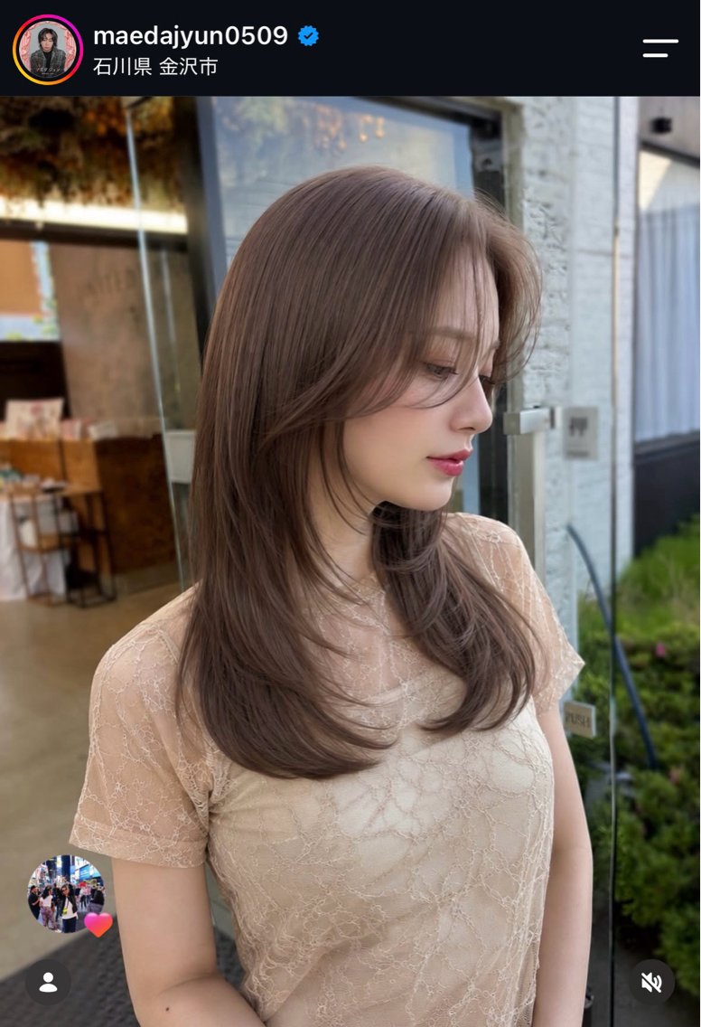 ミディアム ヘアカラー トリートメント 👑カラー特化/ 艶髪/髪質改善/原宿のヘアスタイル