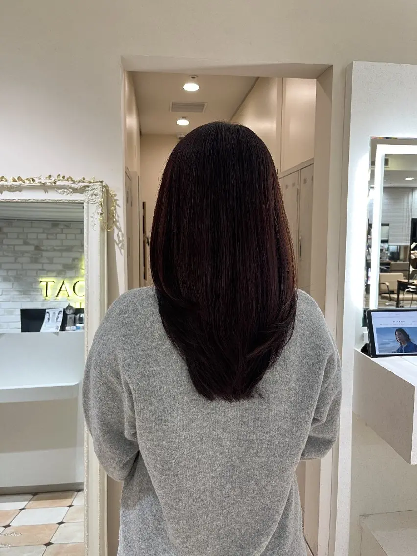カラー ラベンダーカラー ラベンダーピンク ピンクカラー ヘアカラー トリートメント ヘッドスパ 🌸似合わせカラー 森木沙弥🌸のヘアスタイル