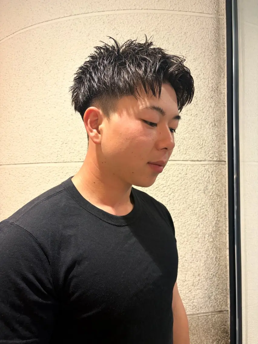 メンズ ボブ&寒色🎐ᩚ 短髪 COCOROのヘアスタイル