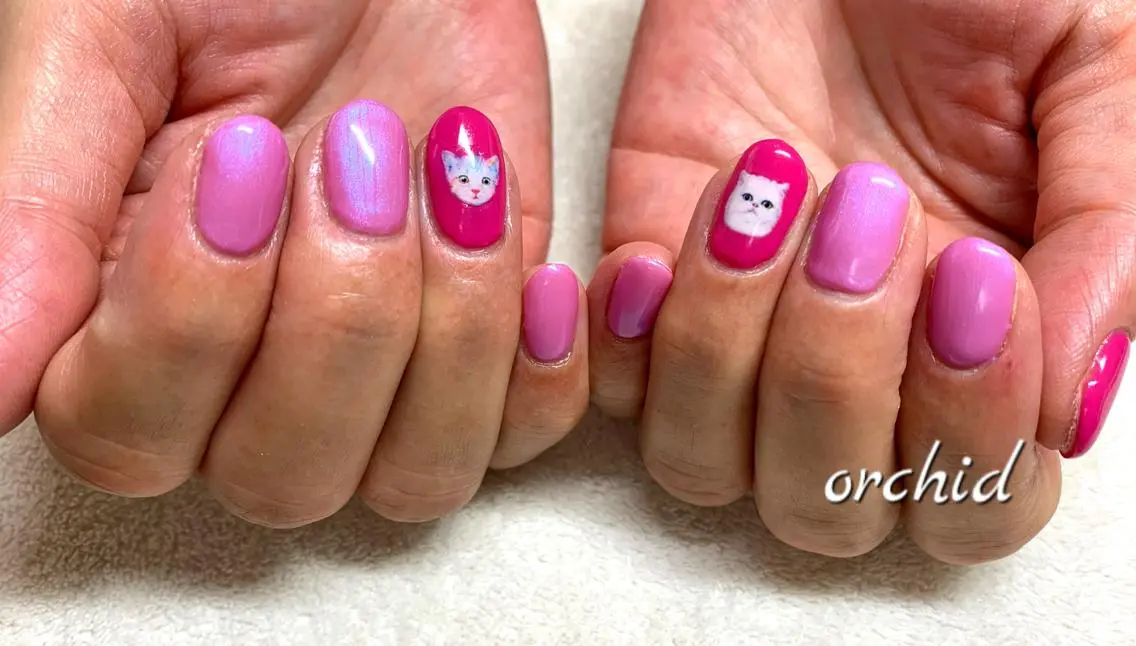 ネイル orchid ♡オーキッドのネイルデザイン