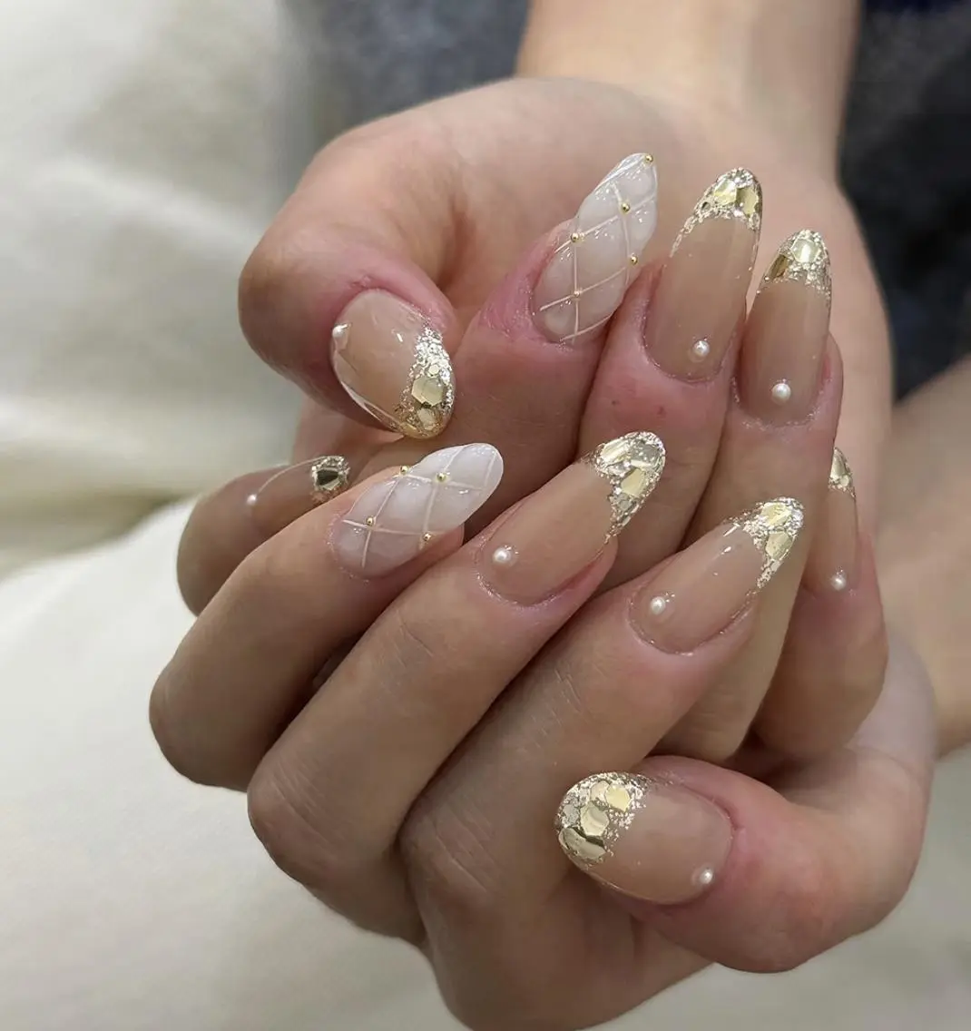ネイル ハンドネイル ハンドケア 🍑 momo_nailのネイルデザイン