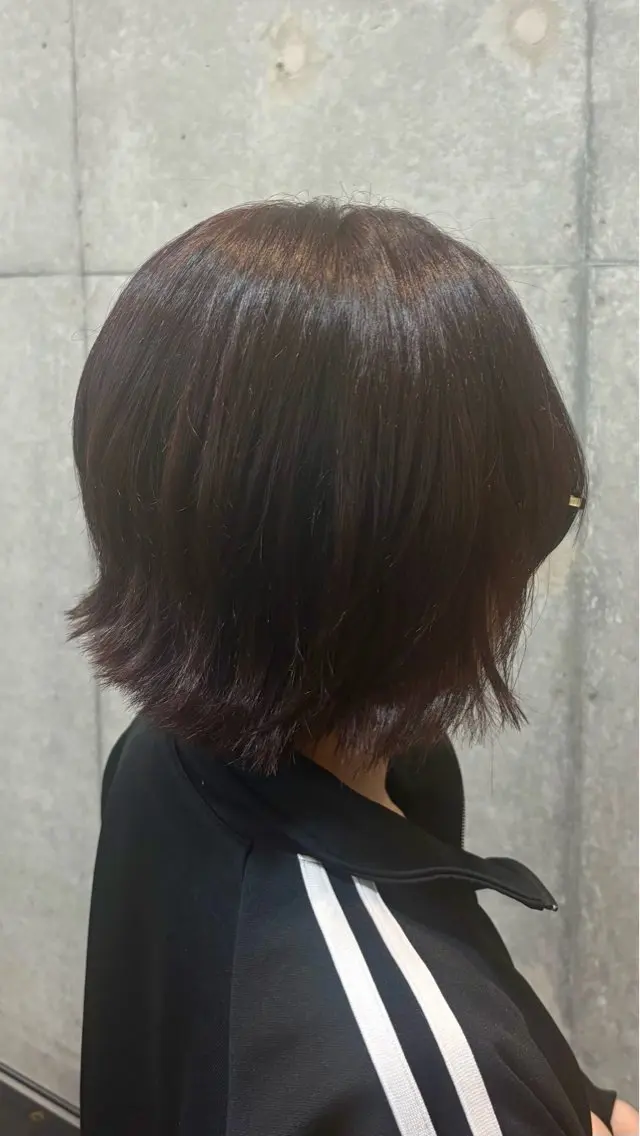 ショート カラー カット ヘアカラー 鵜野 惠帆のヘアスタイル