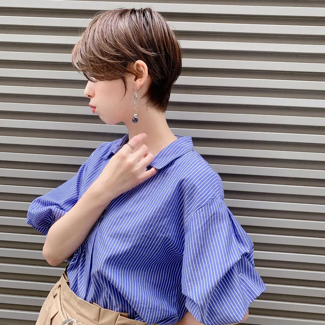 ショート ショート特化美容師 大阪京橋　大本　渉のヘアスタイル