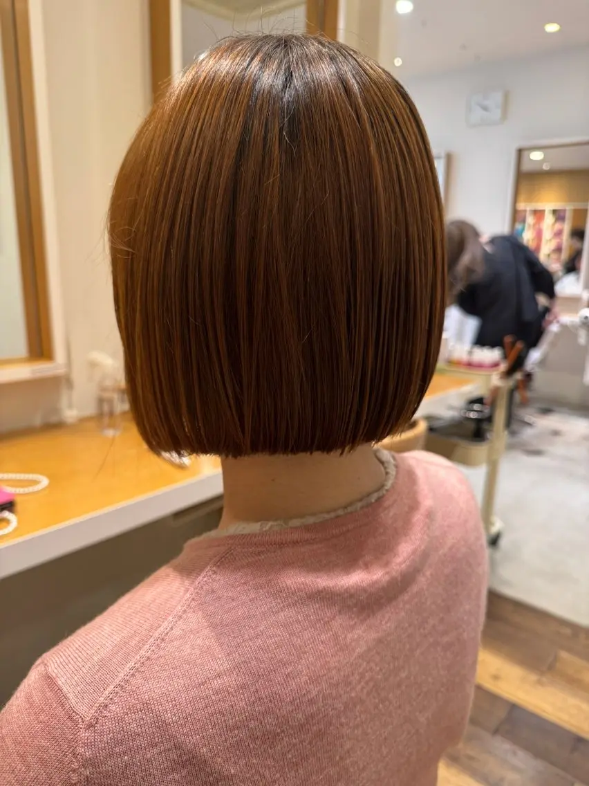 ショート ボブ 田宮 優斗のヘアスタイル