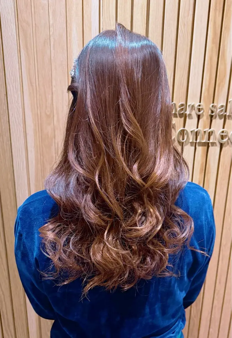ロング ヘアセット Connect Rumiのヘアスタイル