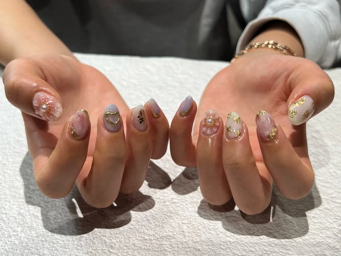 ネイル ハンドネイル OAKたまプラ MiKiのネイルデザイン