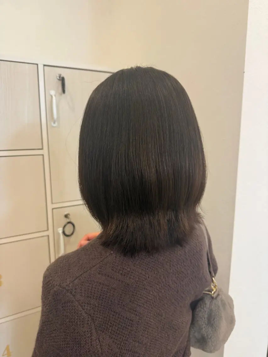 ミディアム 高村 りなのヘアスタイル