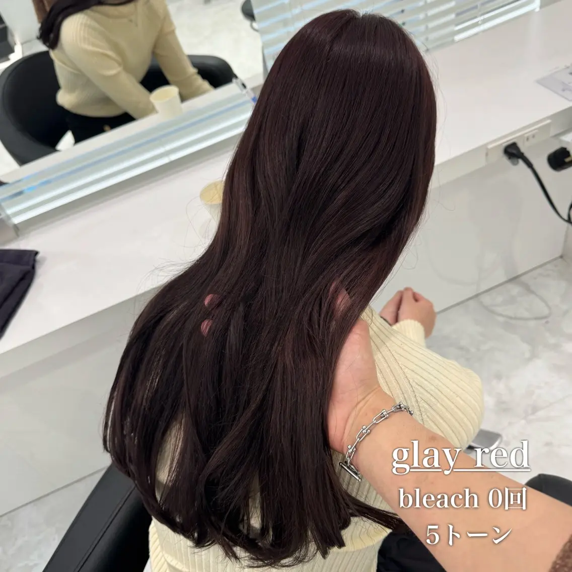 ロング カラー ブリーチ ケアブリーチ ダブルカラー インナーカラー 髪質改善 天神/美髪カラー /矯正/kaitoのヘアスタイル