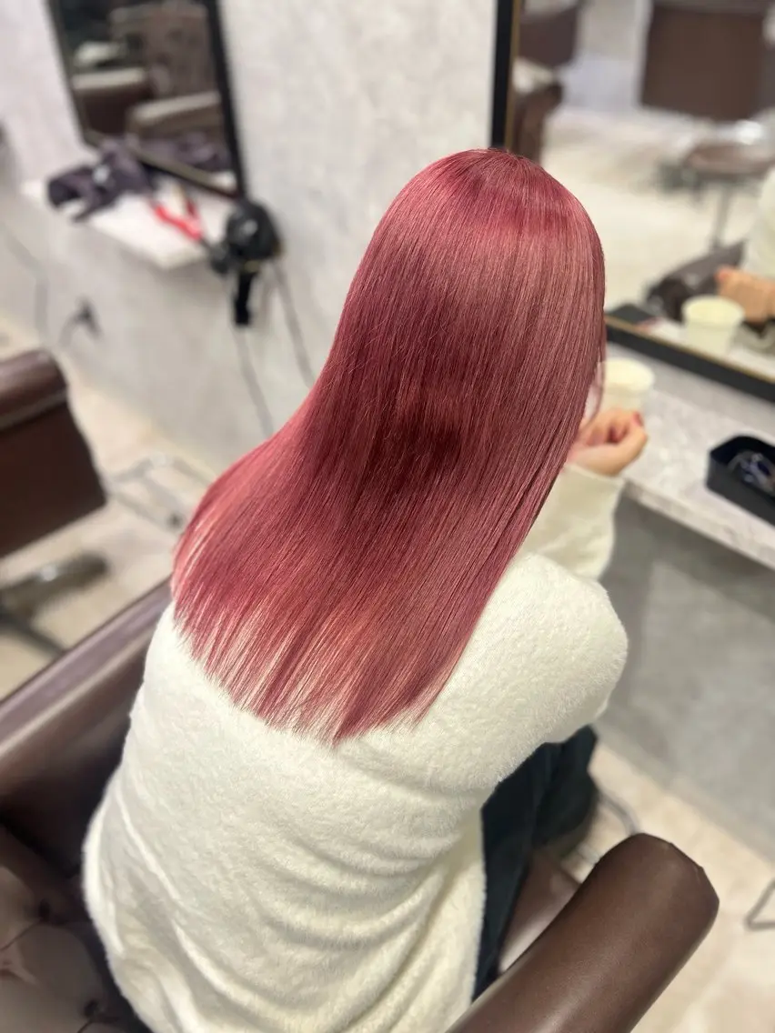 ミディアム カラー 池袋/カラー特化🎨 ロング料金なし🩵のヘアスタイル