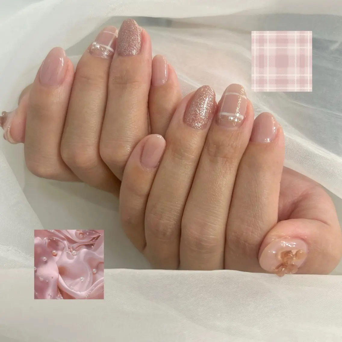 ネイル マグネットネイル ハンドネイル SweetOlive HINAKOのネイルデザイン