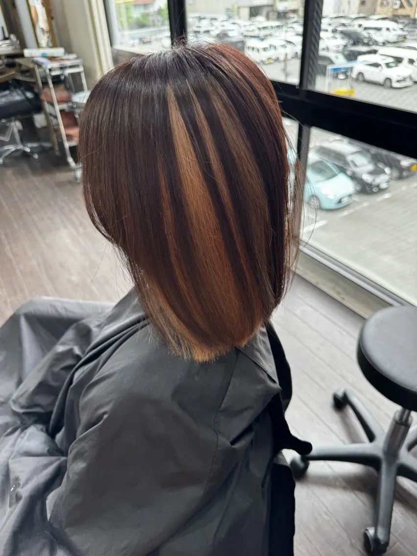 ロング カラー ベージュカラー ブリーチ ブロンド ケアブリーチ 透明感カラー ヘアカラー Lima/ブリー チ特化/心斎橋のヘアスタイル