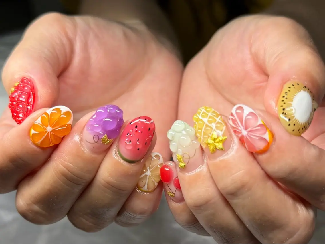 ネイル joie ange MEGUMI上本町店のネイルデザイン