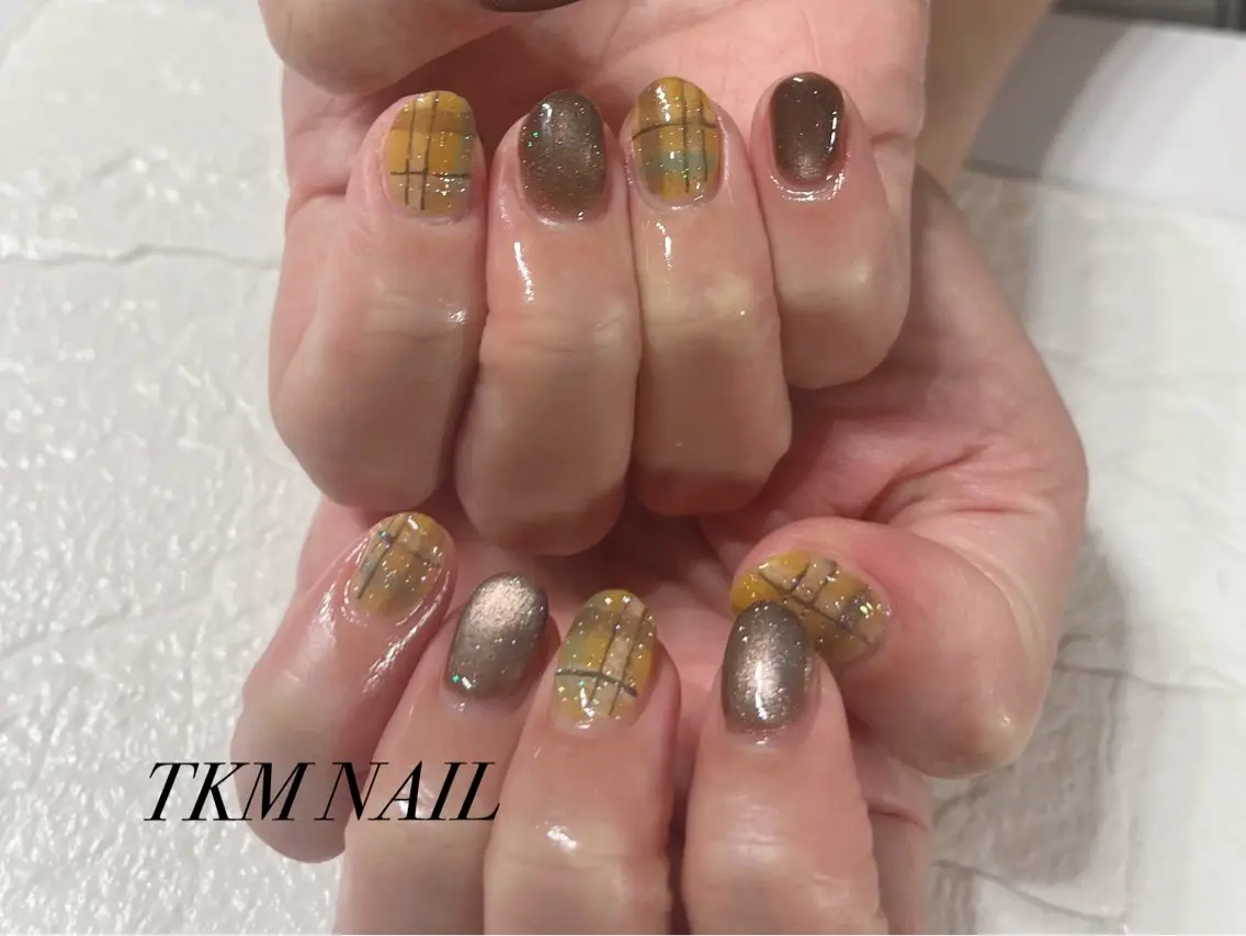 ネイル シンプルネイル ハンドネイル フットネイル ______ TKM  NAILのネイルデザイン
