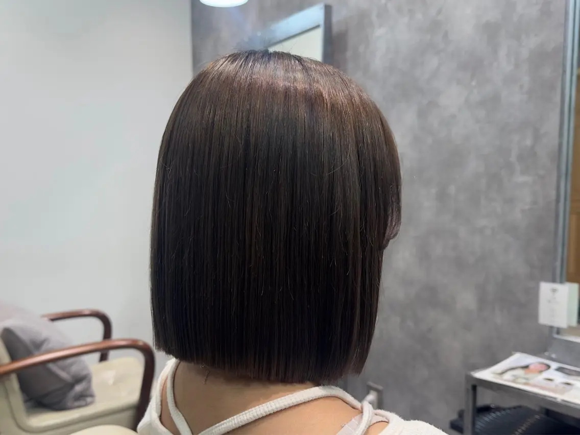 ミディアム カラー 似合わせボブ 🌻 北澤七海のヘアスタイル