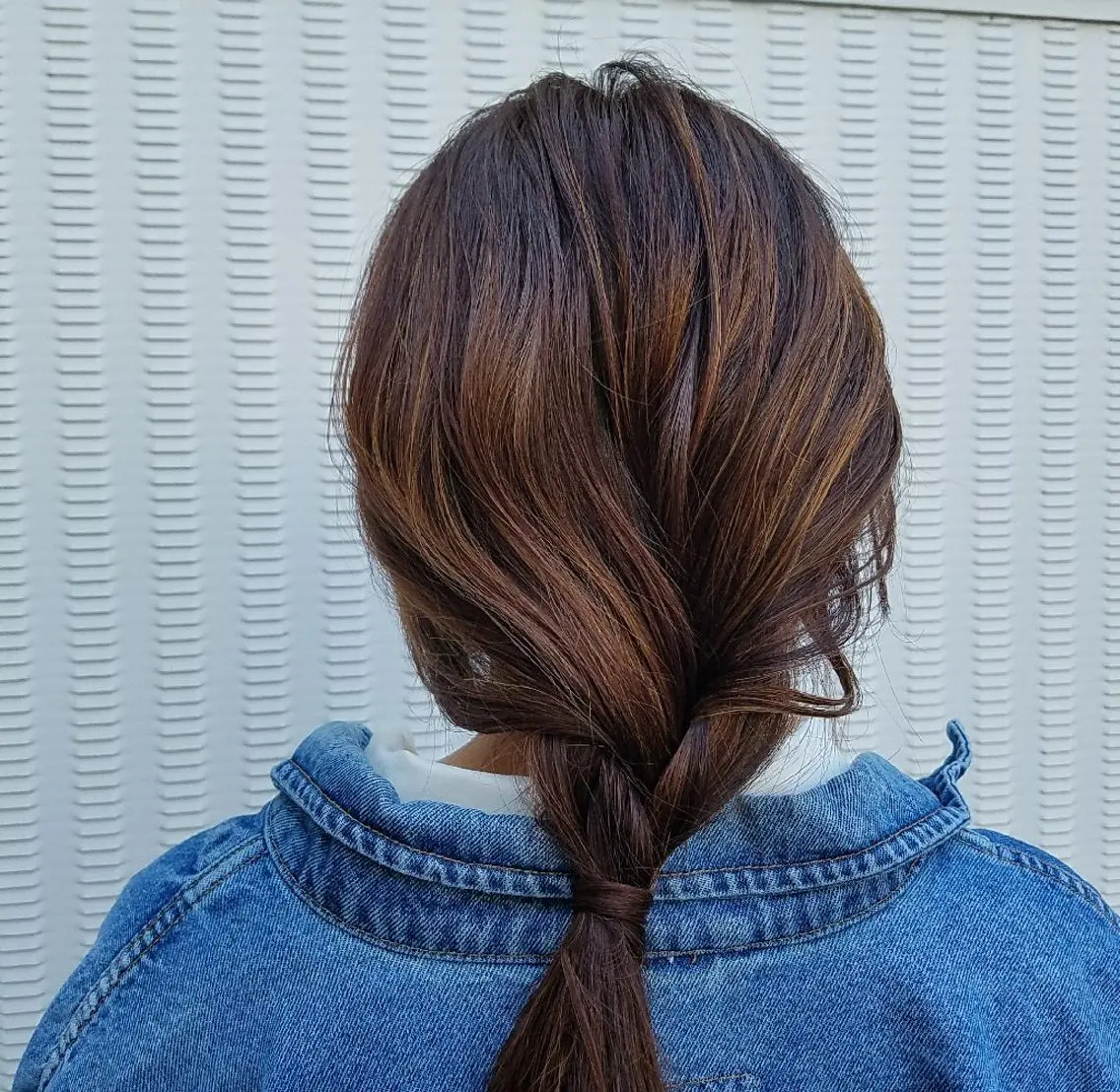 ヘアアレンジ カラー ハイライトカラー 🙃 透明感カラー/ボブのヘアスタイル