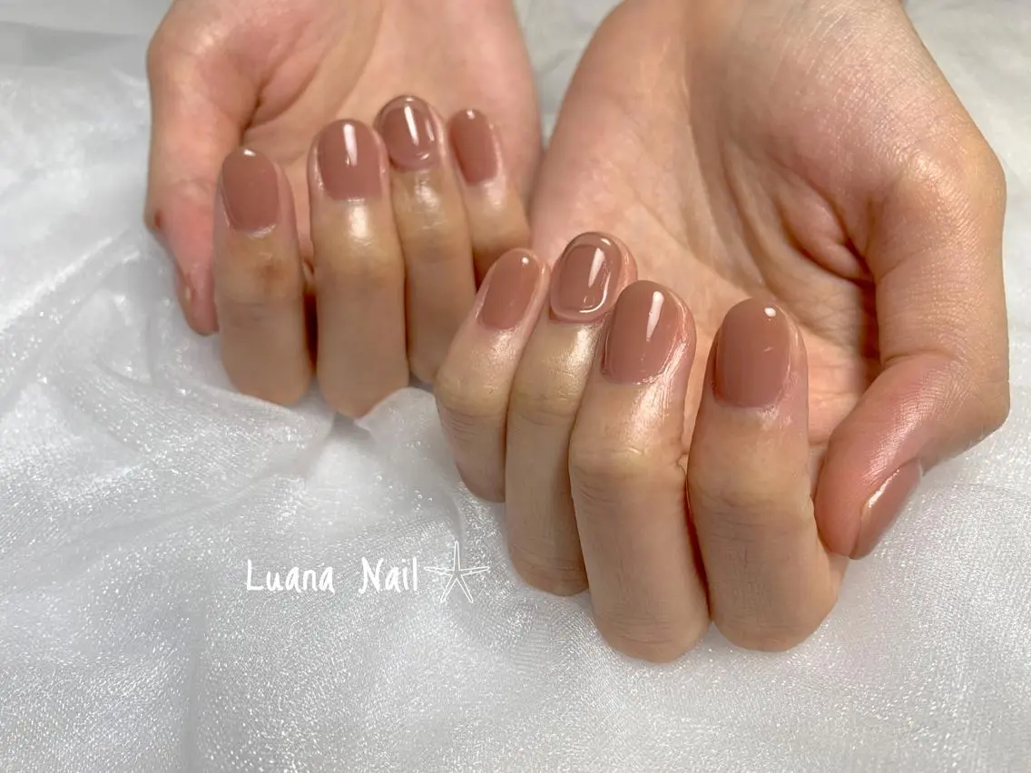 ネイル クリアネイル ハンドネイル BeauJu by Luana Nailのネイルデザイン