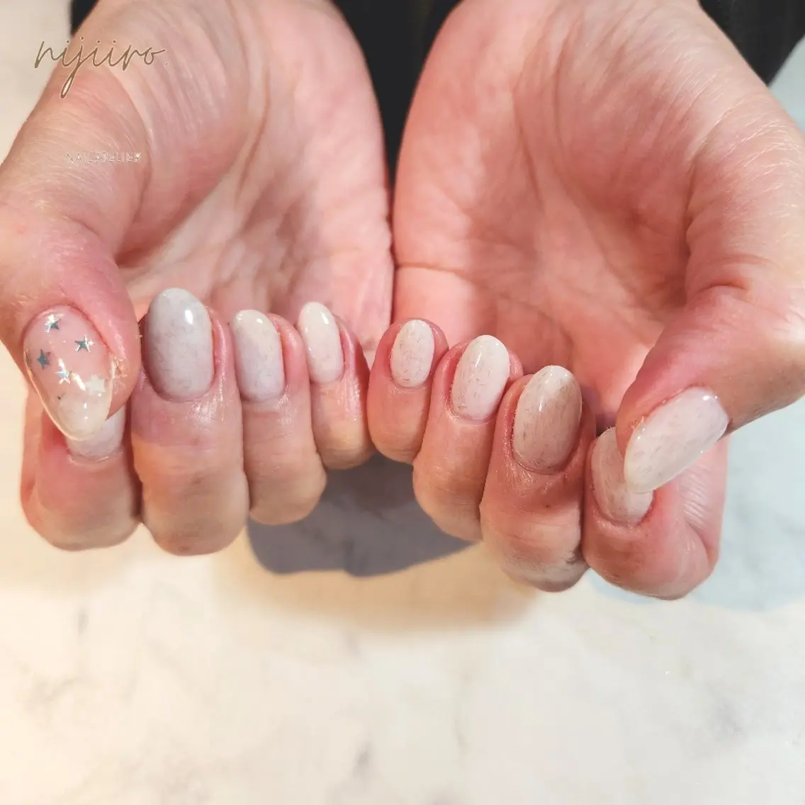ネイル ハンドネイル nijiiro🌈 サトウのネイルデザイン