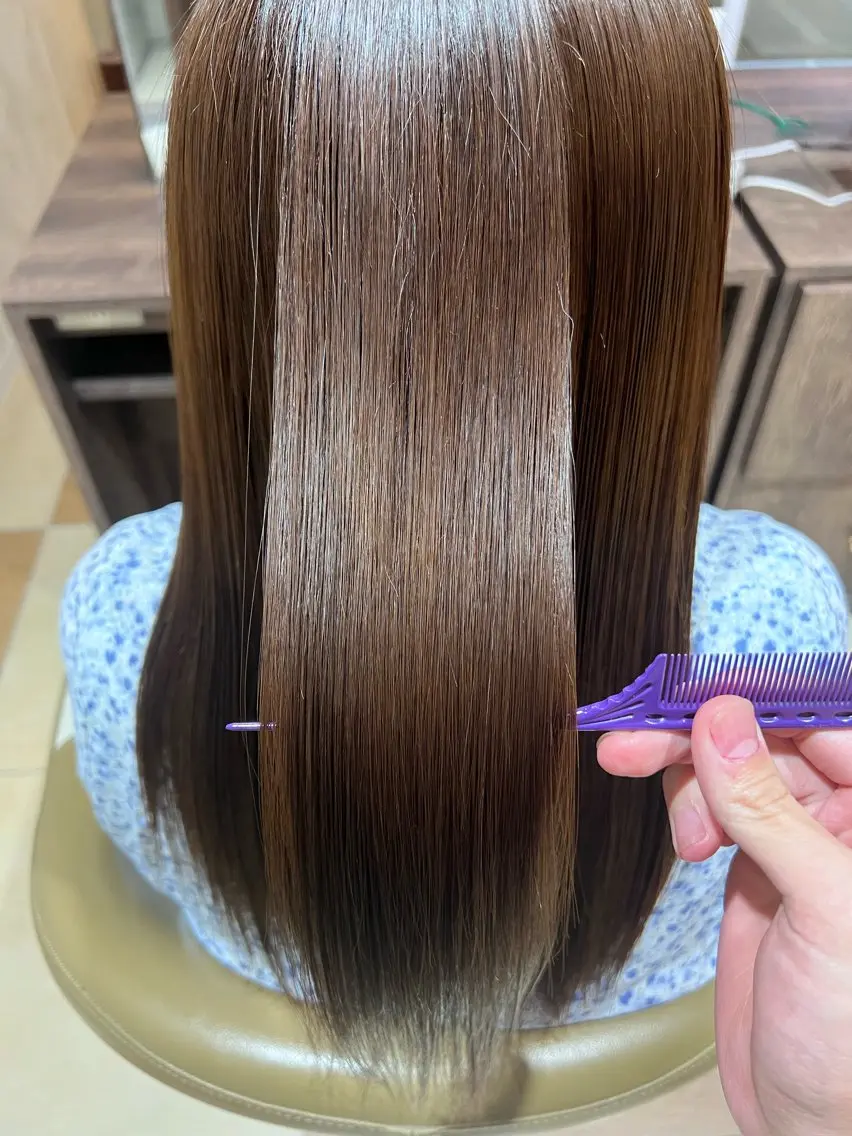 縮毛矯正 加藤 大和のヘアスタイル